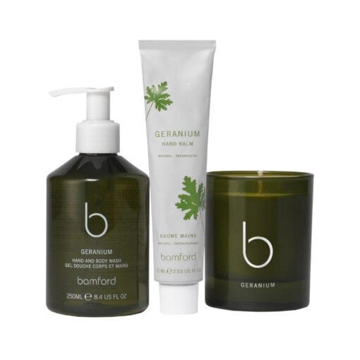 Bamford Geranium Favourites Gift Set