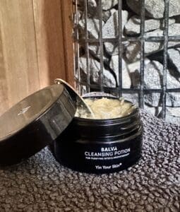 Eteritique Salva Cleansing Potion för bastustunder och hudvård.