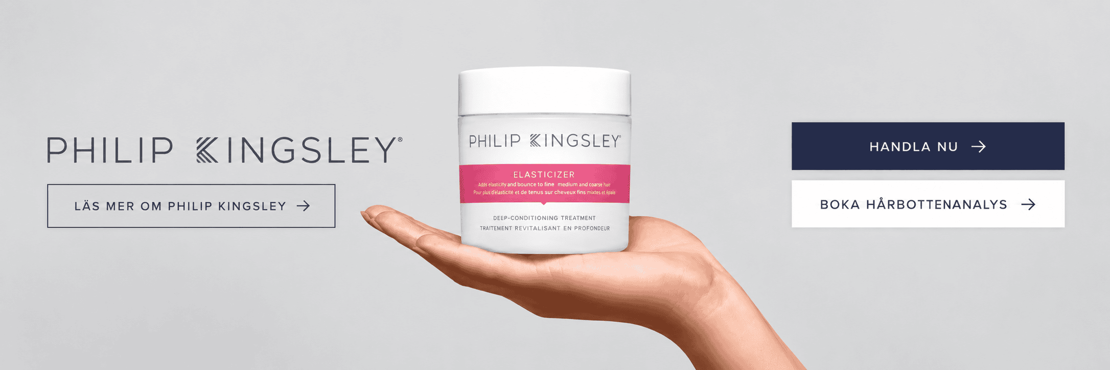 Philip Kingsley Elasticizer – upptäck varumärket, handla och boka hårbottenanalys